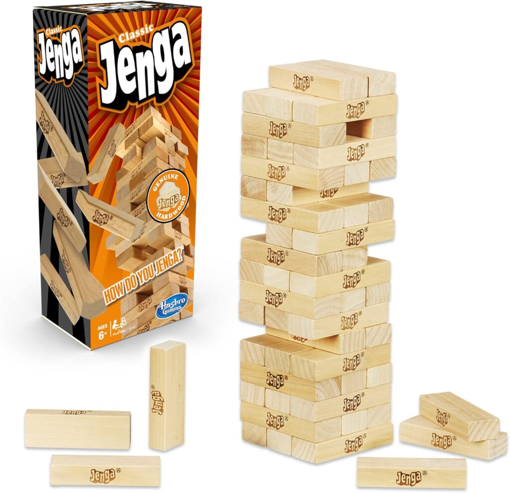 Classic Jenga Wooden Stacking Tower Board Game